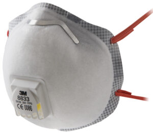 3M 8833B FFP3 RÉSZECSKESZŰRŐ FÉLÁLARC (10 db)