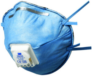 3M 9926 FFP2S RÉSZECSKESZŰRŐ FÉLÁLARC