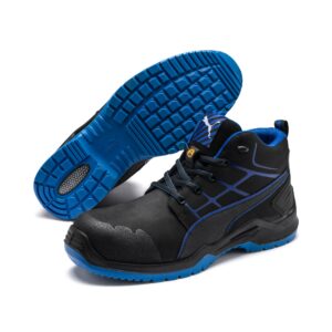 Puma Krypton Blue Mid S3 ESD SRC Védőbakancs
